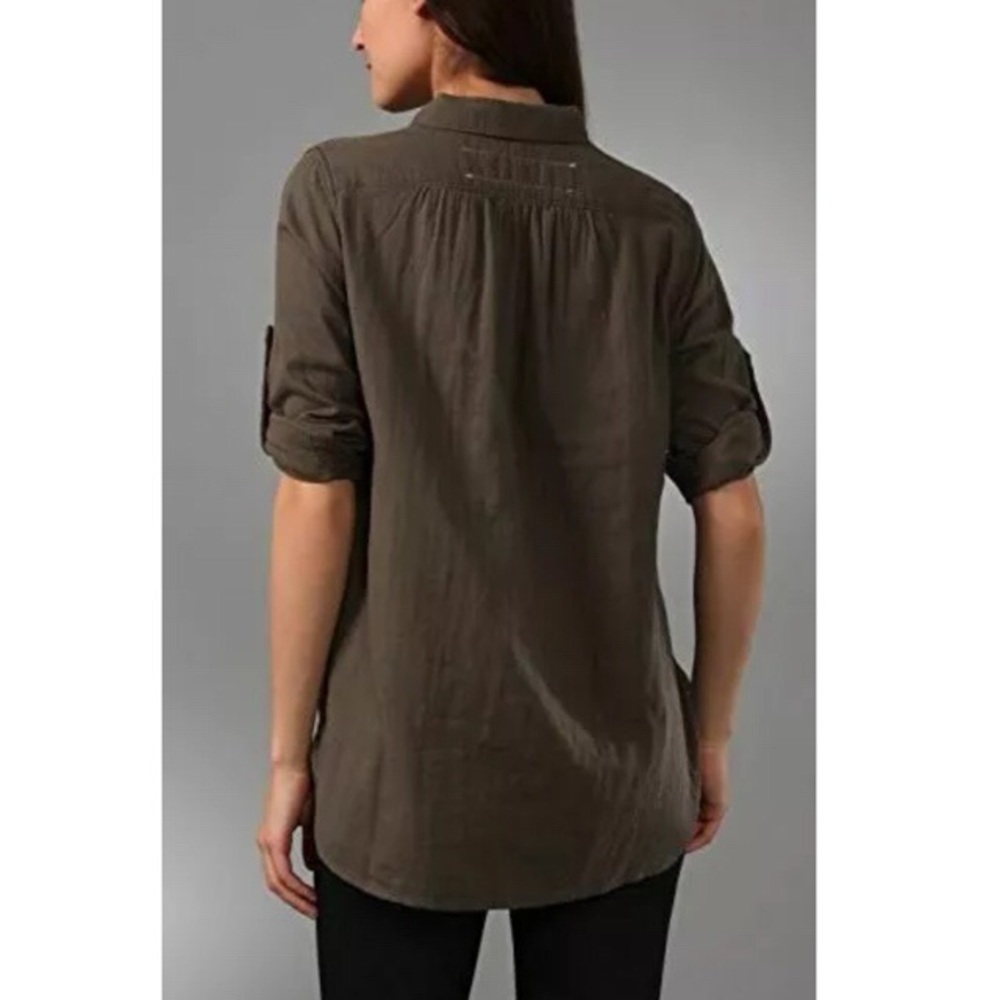 Rag & Bone Women’s Tomboy Shirt Army Green XS - Picture 2 of 8